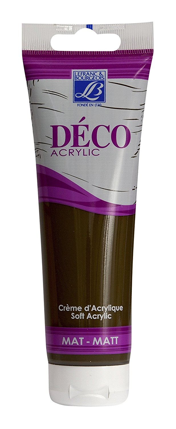 Lefranc & Bourgeois Shades Deco Matt Acrylic Cream PEAT - Al Masam Stationery LLC Main image