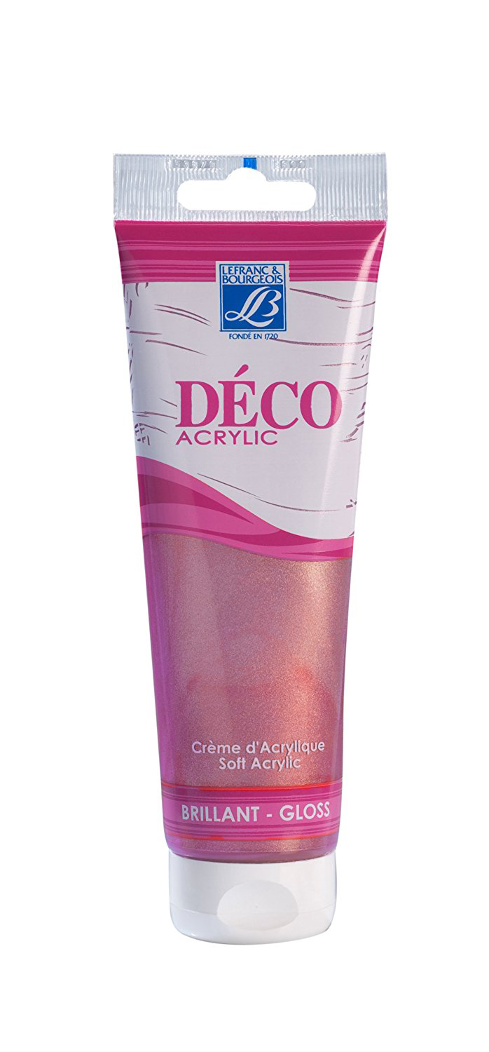 Lefranc & Bourgeois Shades Deco Matt Acrylic Cream TENDER PINK - Al Masam Stationery LLC Main image