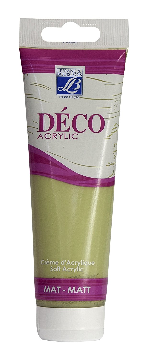 Lefranc & Bourgeois Shades Deco Matt Acrylic Cream VERBENA - Al Masam Stationery LLC Main image