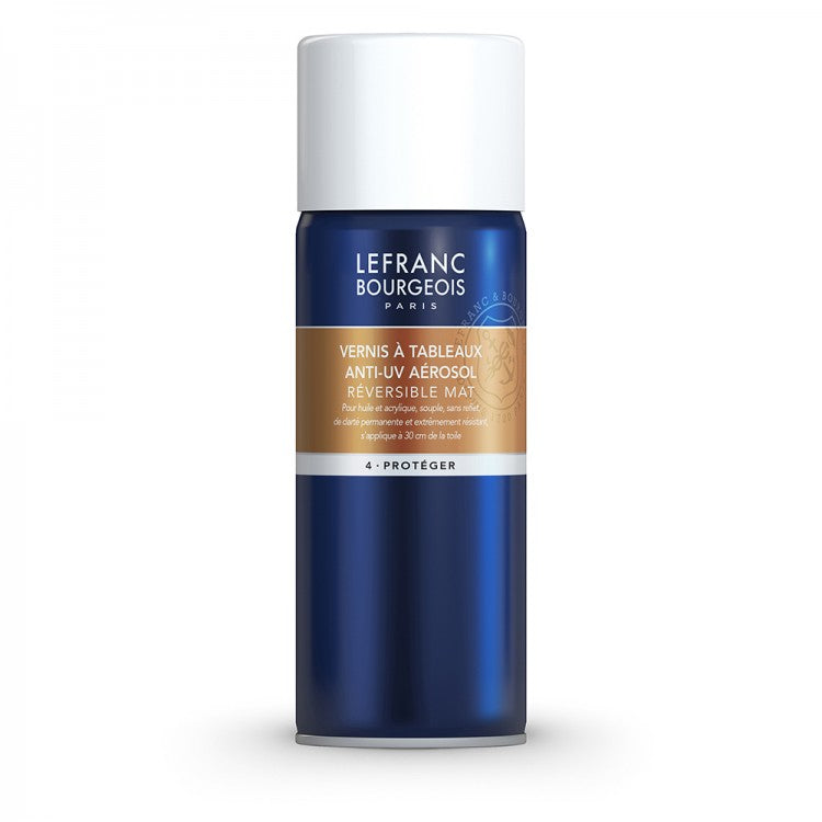 LEFRANC & BOURGEOIS : SPRAY VARNISH : MATT : 400ML - Al Masam Stationery LLC Main image