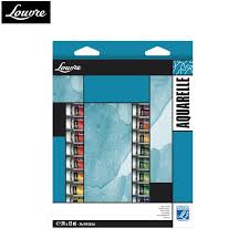 Lefranc & Bourgeois Watercolour Set of 24 x 10 ml watercolours - Al Masam Stationery LLC Main image