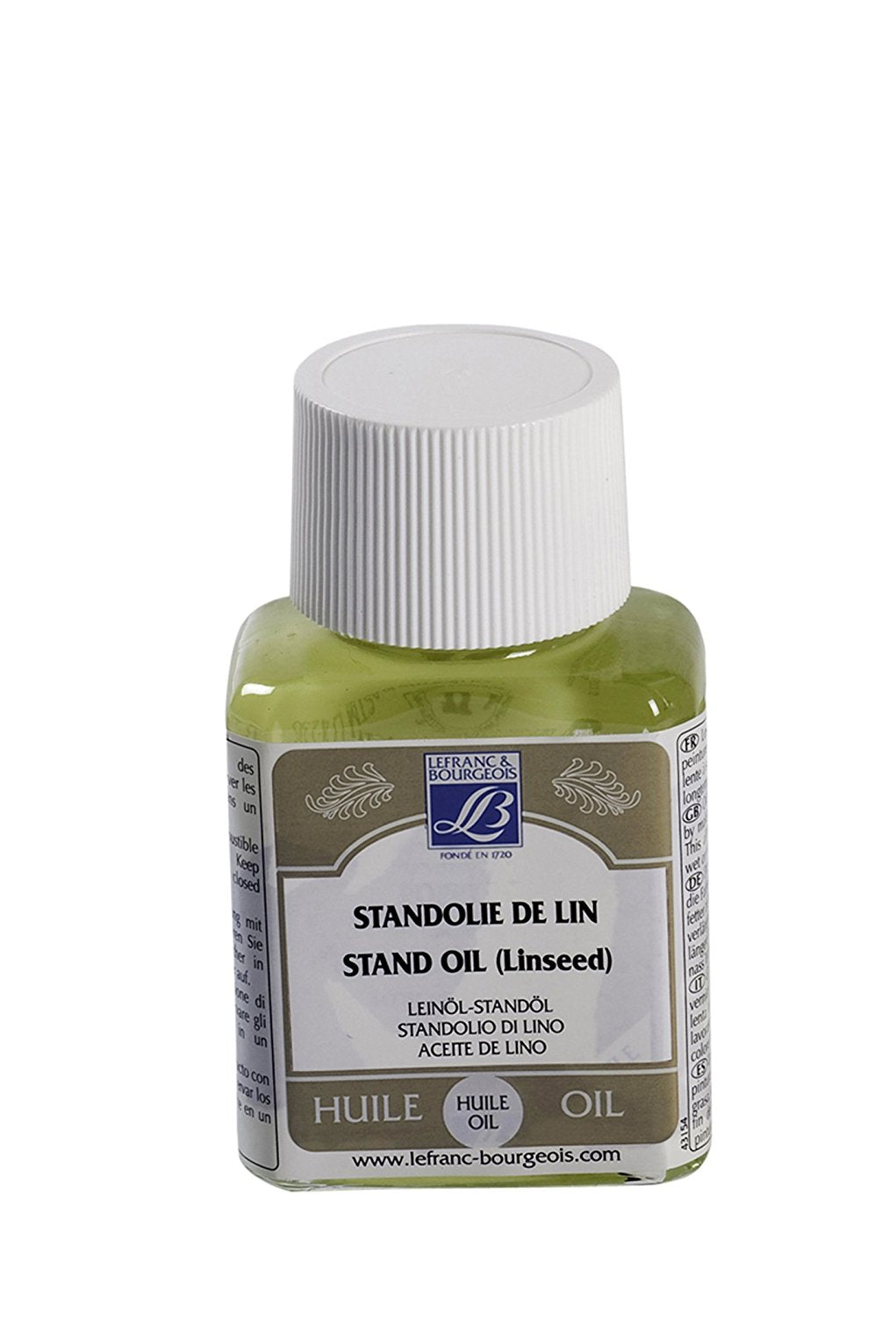 Lefranc & Bourgeois Linseed Stand Oil 75ml Bottle - Al Masam Stationery LLC