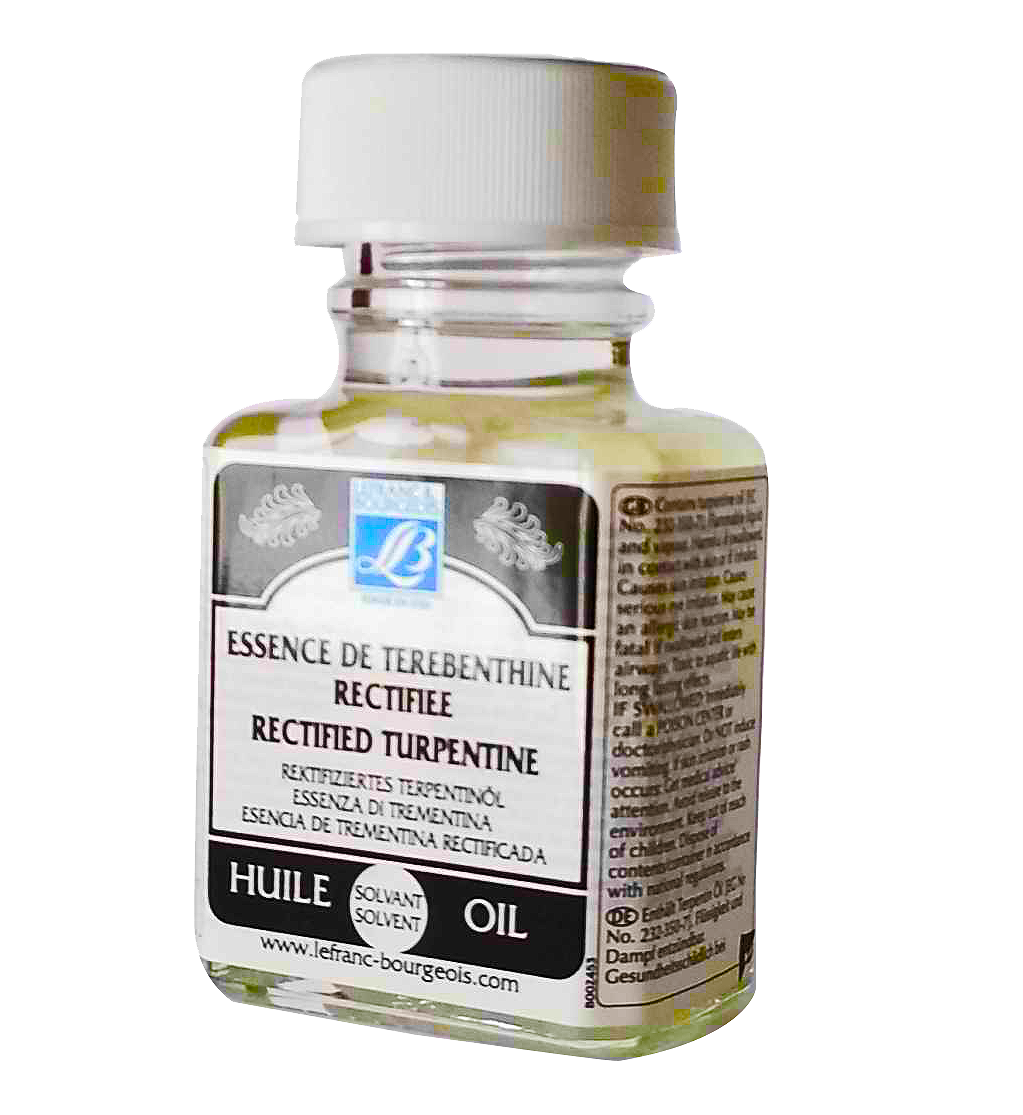 Lefranc & Bourgeois Rectified Turpentine 75ml bottle - Al Masam Stationery LLC Main image
