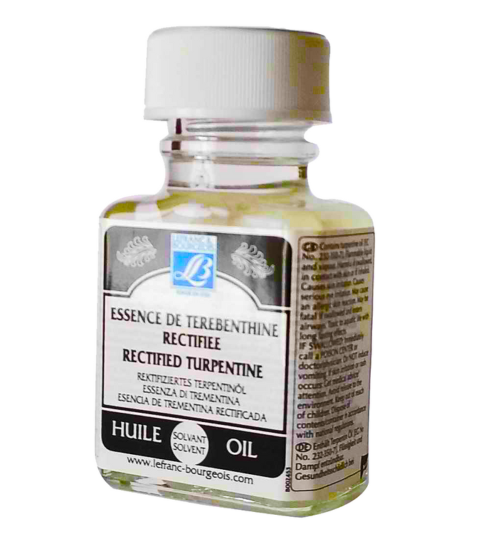 Lefranc & Bourgeois Rectified Turpentine 75ml bottle - Al Masam Stationery LLC