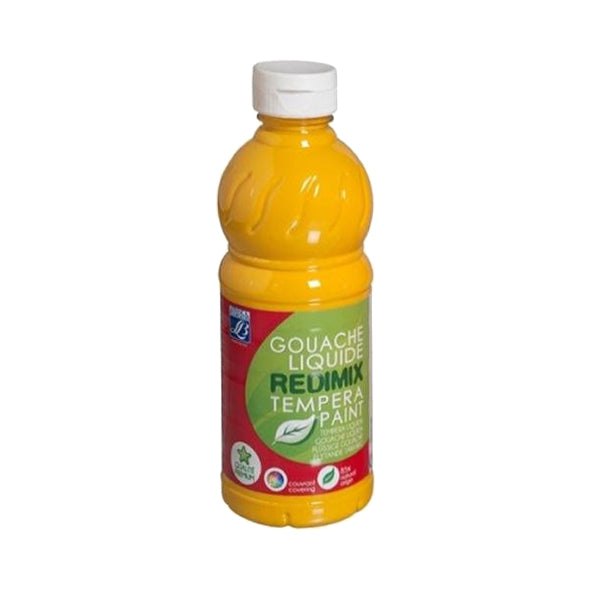 Lefranc & Bourgeois Gouache Liquide Redimix Brilliant Yellow - Al Masam Stationery LLC Main image