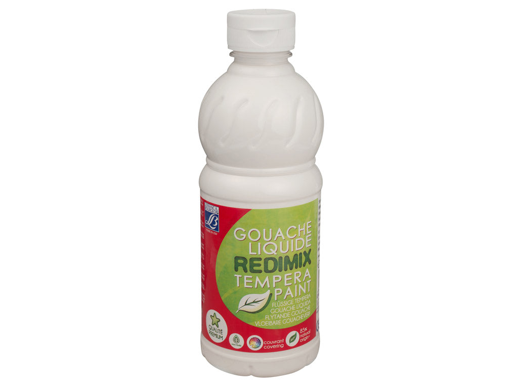 Lefranc & Bourgeois Gouache Liquide Redimix White - Al Masam Stationery LLC Main image