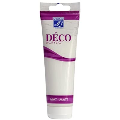 Lefranc & Bourgeois acrylic paint, snow-white, 120ml tube - Al Masam Stationery LLC