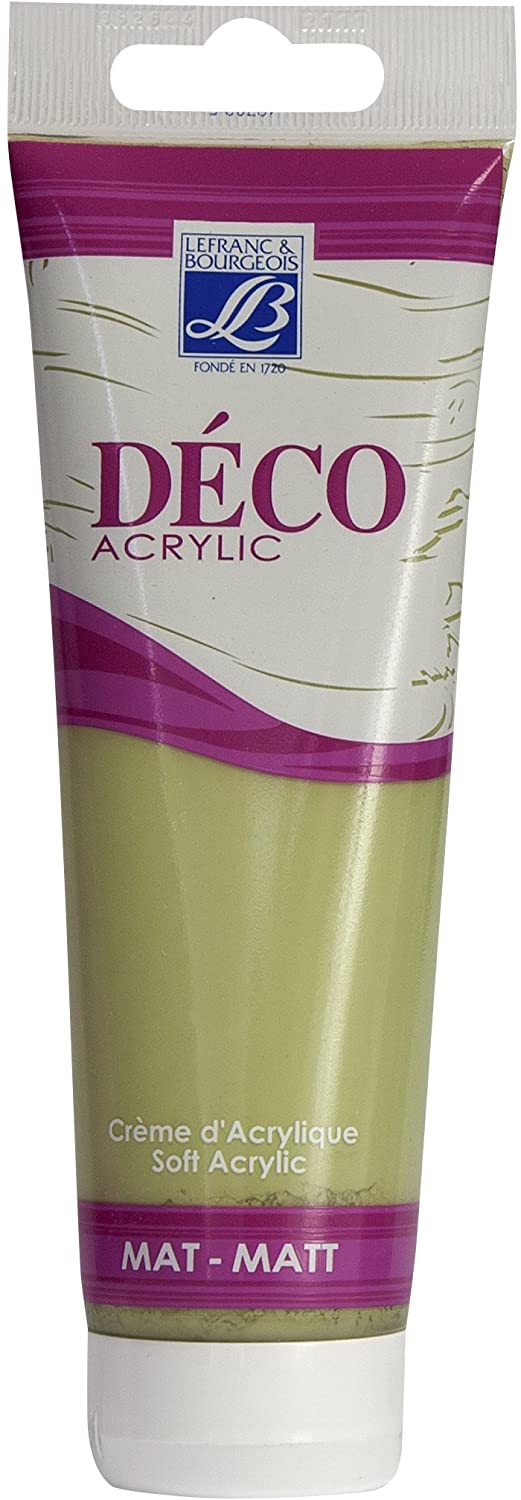 Lefranc & Bourgeois acrylic paint, verbena, 120ml tube - Al Masam Stationery LLC