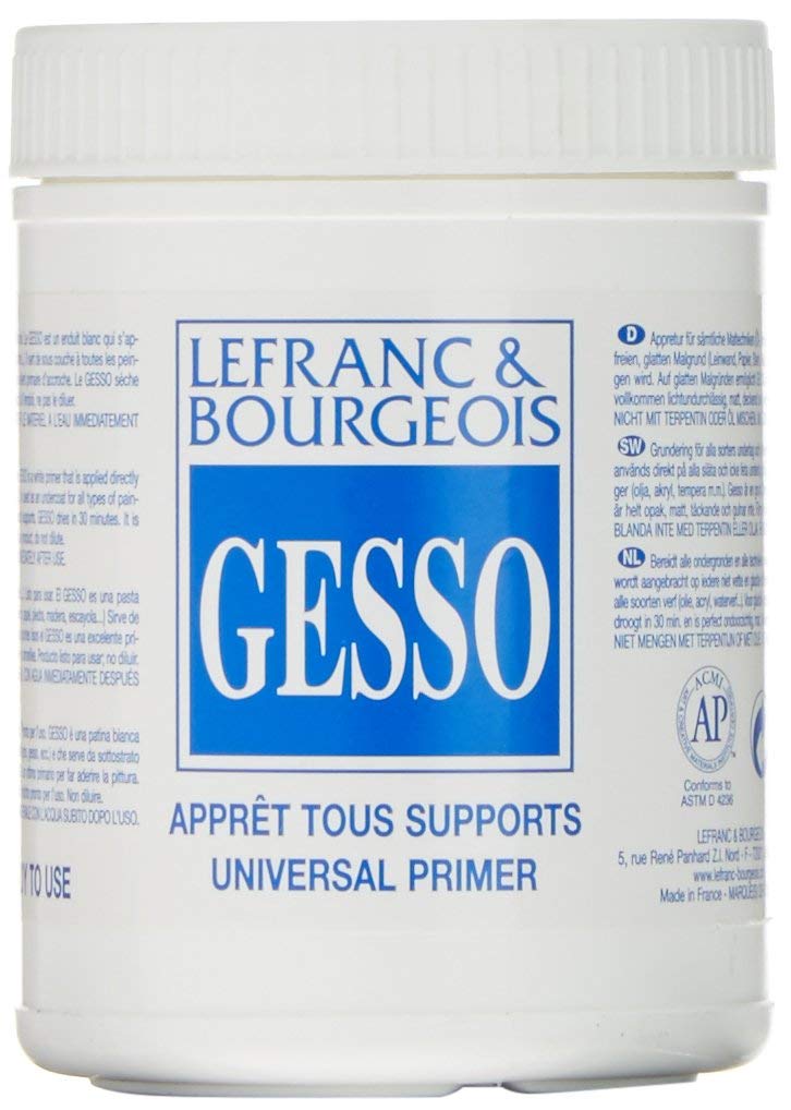 Lefranc & Bourgeois Gesso 500ml Jar - Al Masam Stationery LLC
