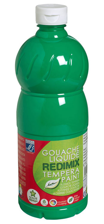Lefranc & Bourgeois Gouache Liquide Redimix Brilliant Green - Al Masam Stationery LLC