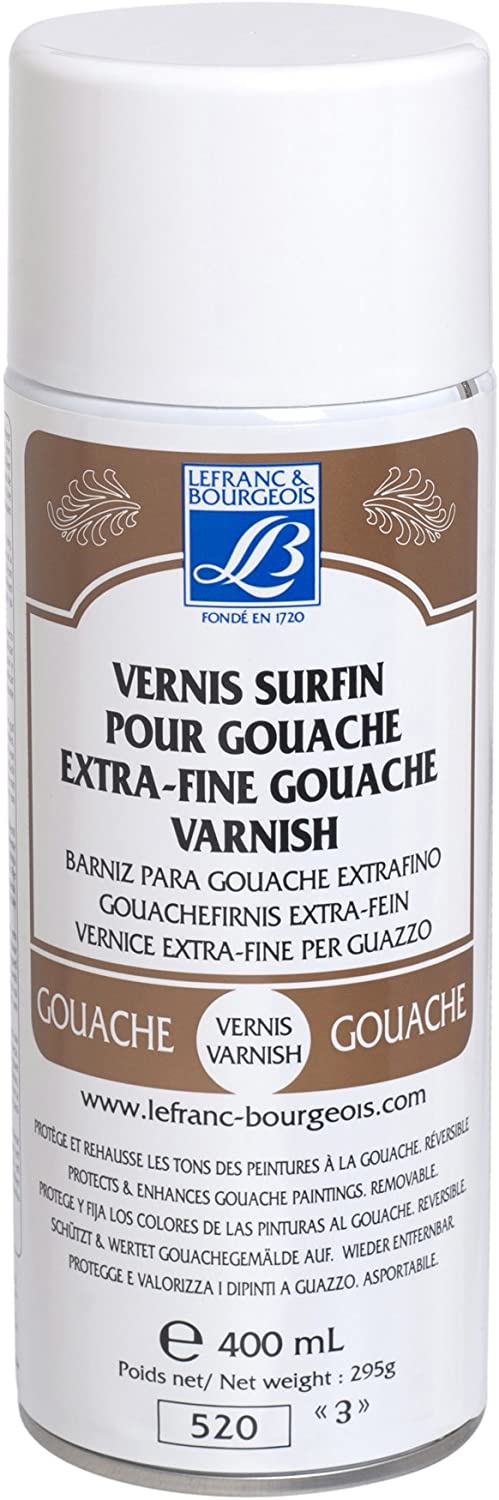 Lefranc & Bourgeois L&B Extra Fine Gouache Varnish 400ml - Al Masam Stationery LLC