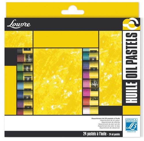 Set Of 48 Louvre Oil Pastels - Al Masam Stationery LLC