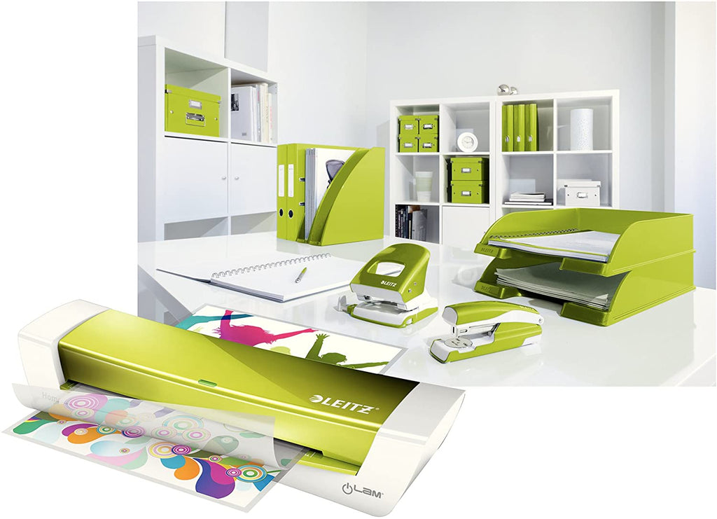 LEITZ LAMINATOR A4 H/O GREEN - Al Masam Stationery LLC