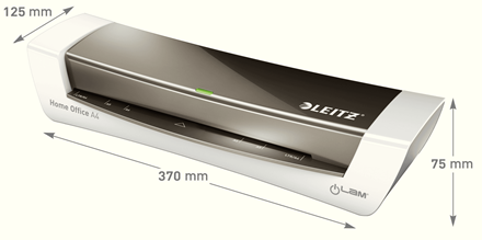 LEITZ LAMINATOR A4 H/O GREY - Al Masam Stationery LLC