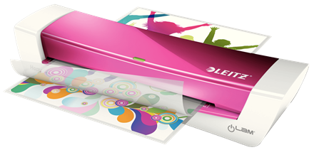 LEITZ LAMINATOR A4 H/O PINK - Al Masam Stationery LLC Main image
