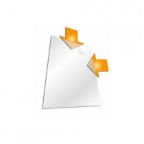 LEITZ F/S Clear L Shaped Folder - Al Masam Stationery LLC Main image