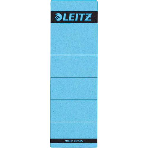 Leitz SPINE LABEL-BLUE-SHORT-BROAD - Al Masam Stationery LLC Main image