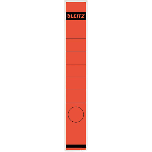 Leitz SPINE LABEL-RED-LONG-NARROW - Al Masam Stationery LLC Main image