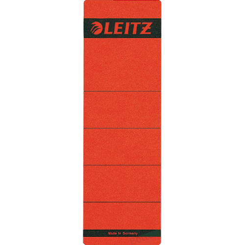 Leitz SPINE LABEL-RED-SHORT-BROAD - Al Masam Stationery LLC Main image