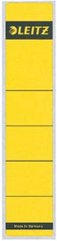 Leitz SPINE LABEL-YLOW-SHORT-NARROW - Al Masam Stationery LLC