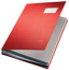 LEITZ SIGNATURE BOOK 20 COMP RED COL - Al Masam Stationery LLC