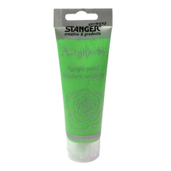 STANGER Acrylic paints, 75 ml LIGHT GREEN - Al Masam Stationery LLC