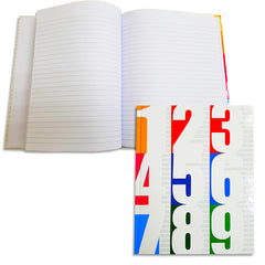 LIGHT DESIGN HARD COVER NOTE BOOK - Model 2 - Al Masam Stationery LLC