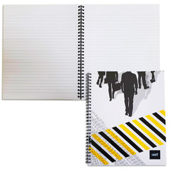 LIGHT® SPIRAL SOFT COVER NOTEBOOK - MODEL 1 100sheets - Al Masam Stationery LLC