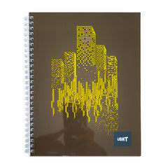 LIGHT® SPIRAL SOFT COVER NOTEBOOK  9x7 - MODEL 2 - Al Masam Stationery LLC