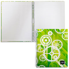 LIGHT SPIRAL HARD COVER NOTEBOOK SINGLE LINE - MODEL 1 - Al Masam Stationery LLC