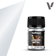 VALLEJO LIQUID GOLD 790-35ML. SILVER