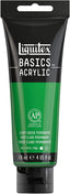 Liquitex BASICS Acrylic Paint, 4-oz tube, Light Green Permanent - Al Masam Stationery LLC