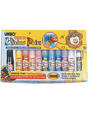 Leeho Window Paint 20ml Set of 9 Colors - Al Masam Stationery LLC