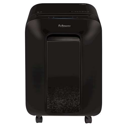 Fellowes Micro Cut Shredder Model Lx201 ( Black Color)  - FEL 5050001 - Al Masam Stationery LLC