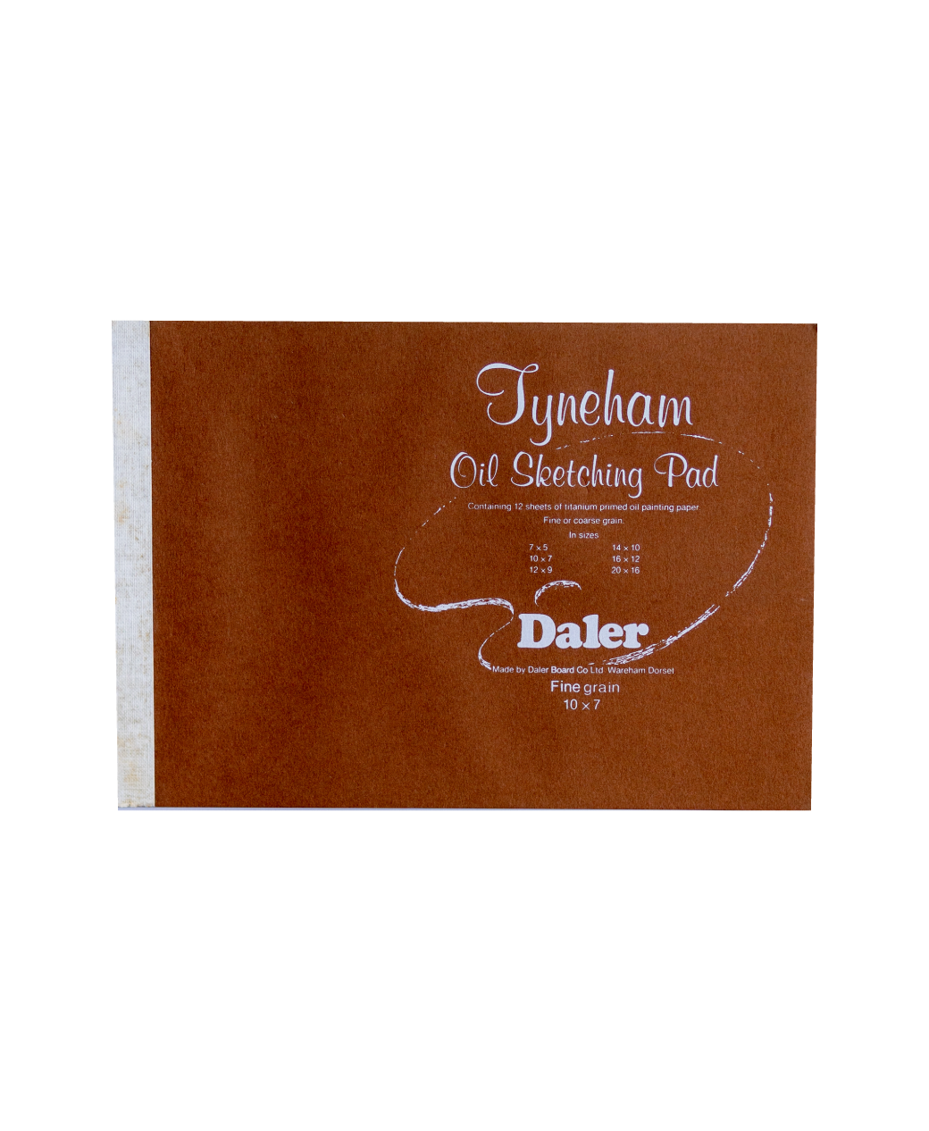 Daler-Rowney Lyneham Oil Sketching Pad 20X16 - Al Masam Stationery LLC