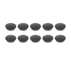 Magnetoplan Magnetic  Discofix  (Size 9Mm, Dia 34Mm) 10Pcs/ Packet Black - Al Masam Stationery LLC