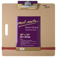 Mont marte Sketch Board w/Clips Med