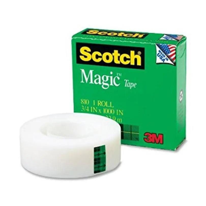 Scotch® Magic™ Tape 810 in Box – 19 mm × 66 m