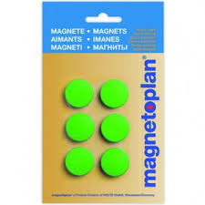Magnetoplan Magnetic Discofix Hobby 8Mm Green - Al Masam Stationery LLC Main image