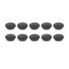 Magnetoplan Magnetic  Discofix  (Size 9Mm, Dia 34Mm) 10Pcs/ Packet Black - Al Masam Stationery LLC
