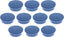 Magnetoplan Magnetic  Discofix  (Size 9Mm, Dia 34Mm) 10Pcs/ Packet Blue - Al Masam Stationery LLC