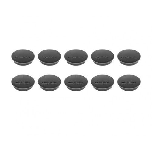 Magnetoplan Magnetic  Discofix  (Size 9Mm, Dia 34Mm) 10Pcs/ Packet Yellow - Al Masam Stationery LLC