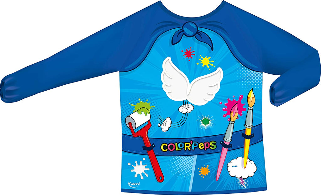 Maped Color Peps Painting Apron-Super Heroes 4+ - Al Masam Stationery LLC