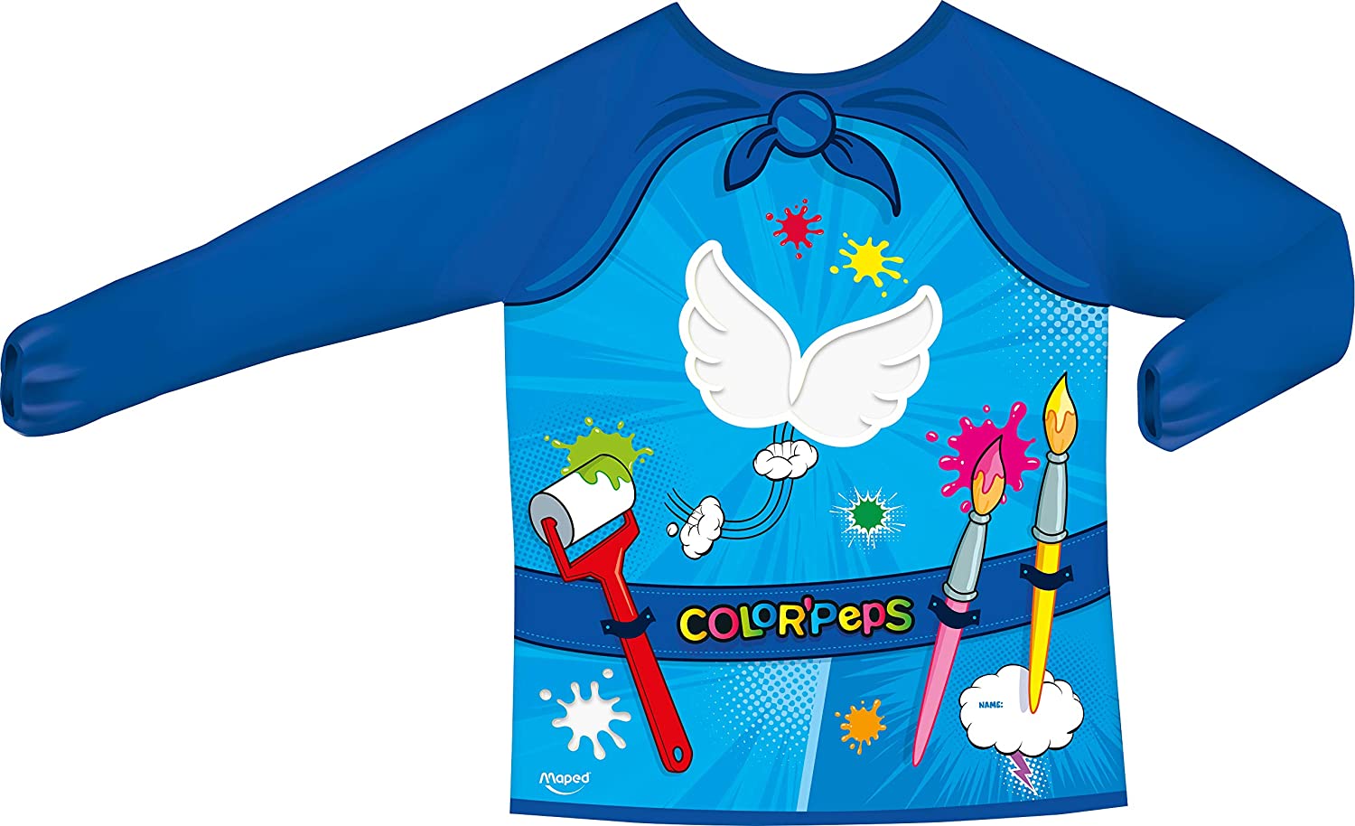 Maped Color Peps Painting Apron-Super Heroes 4+ - Al Masam Stationery LLC