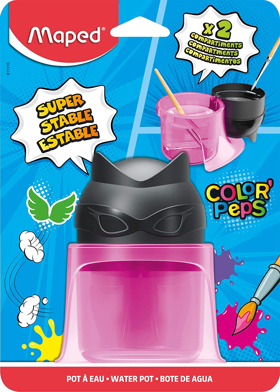 Maped Color Peps Paint Waterpot - Al Masam Stationery LLC Main image