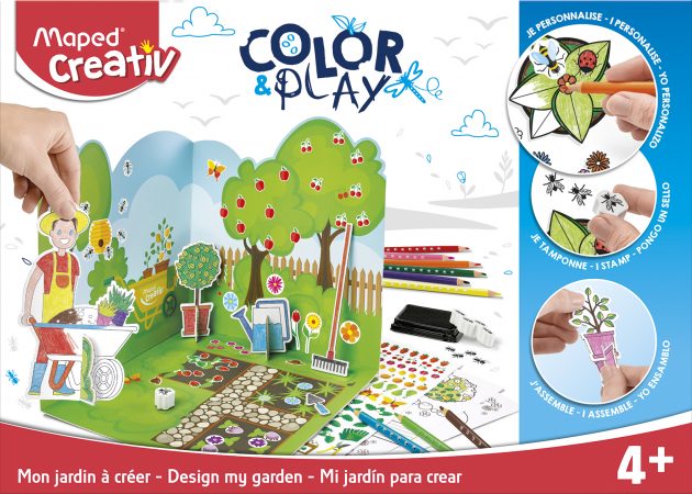 Maped Creativ Color & Play Design My Garden - Al Masam Stationery LLC Main image