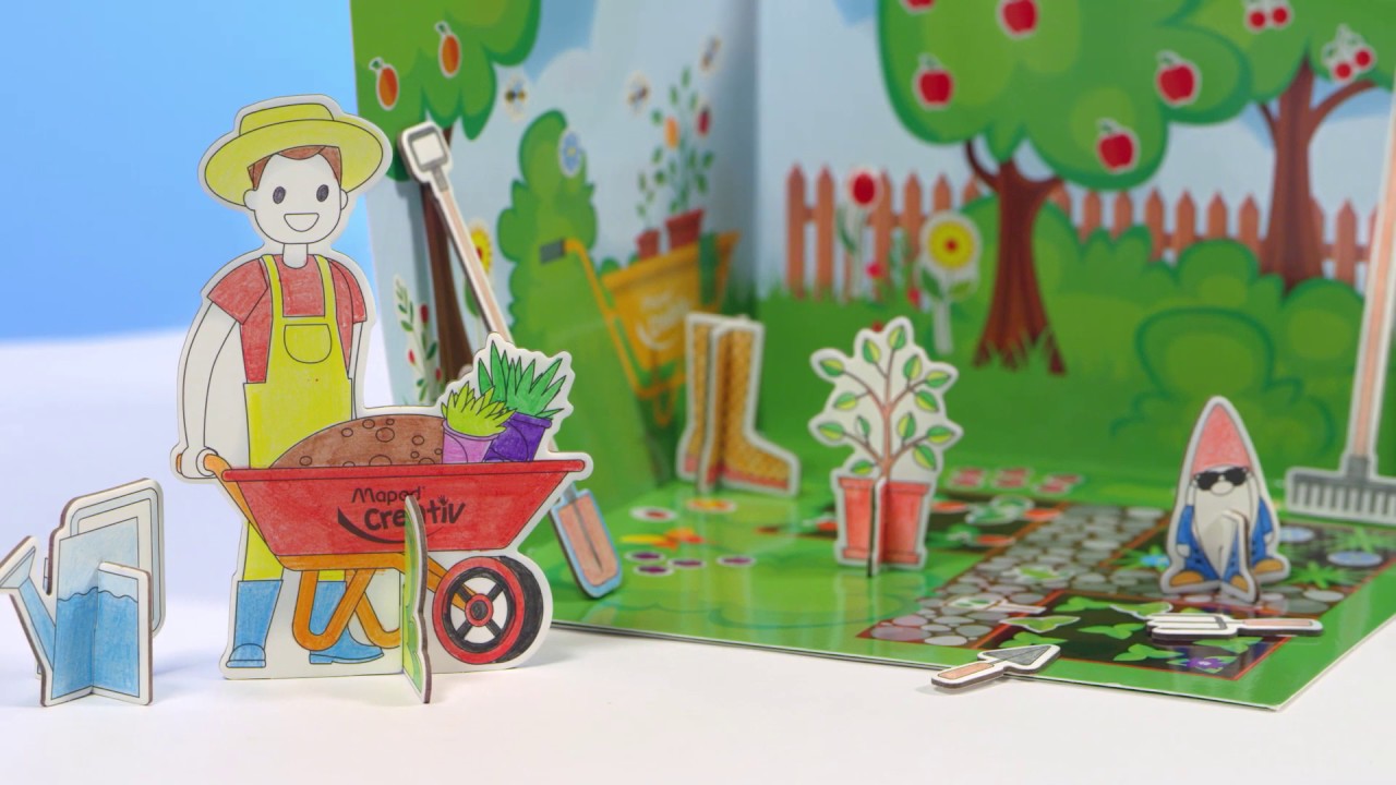 Maped Creativ Color & Play Design My Garden - Al Masam Stationery LLC