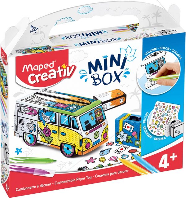 Maped Creativ Mini Box Customizable Paper Toy Secondary image