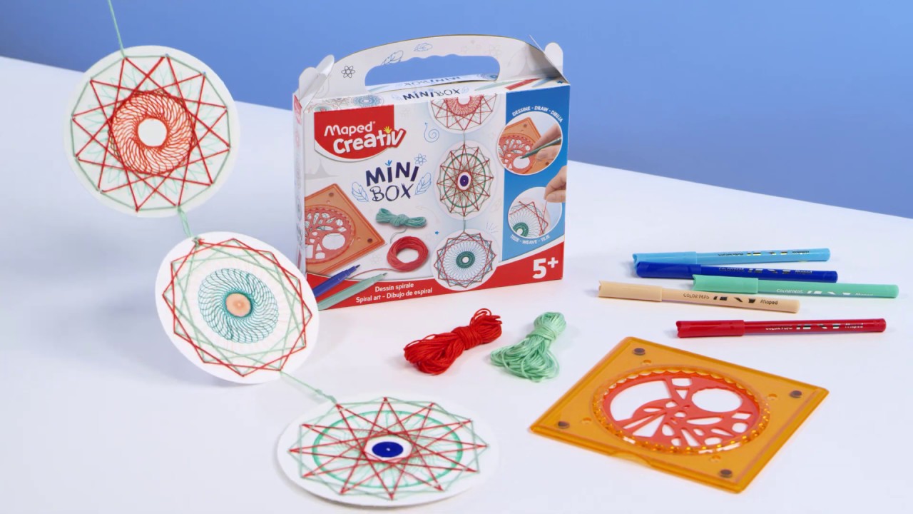 Maped Creativ Mini Box Spiral Art Secondary image