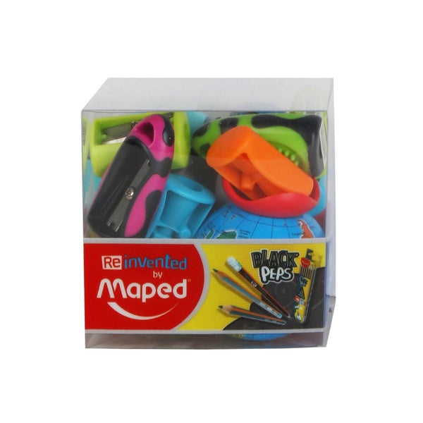 Maped Assorted Sharpners 12 Pcs - Al Masam Stationery LLC Main image
